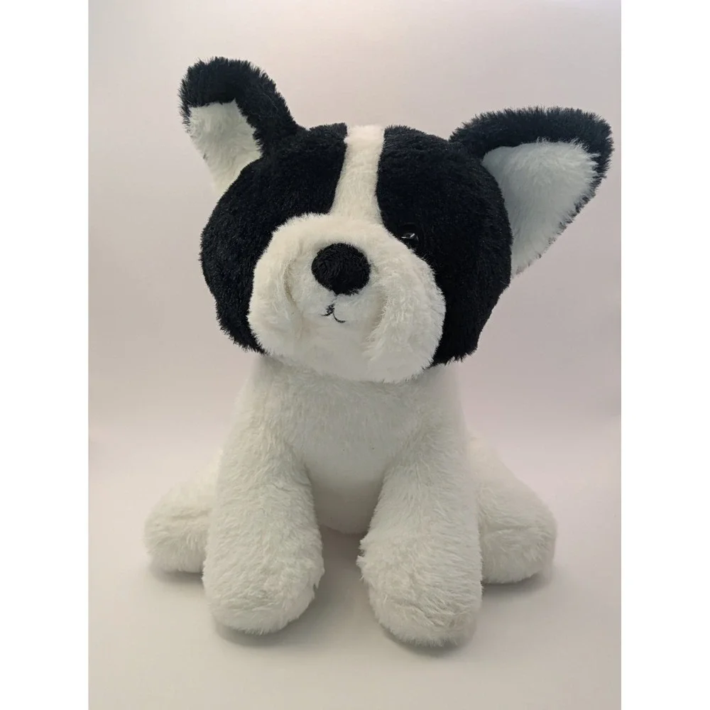 ANIMAL ADVENTURE Realistic Boston Terrier French Bulldog Plush‎ Stuffed